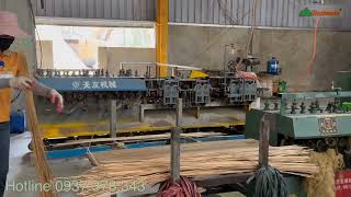 Máy vót nan Tre tròn, bào vót, lột cật Tre | Woodmaster