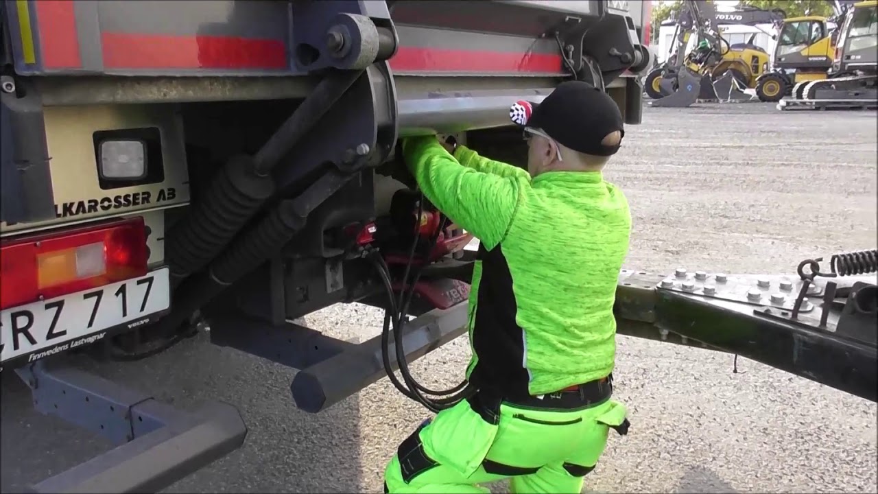Koppla till släp med Brysselventil