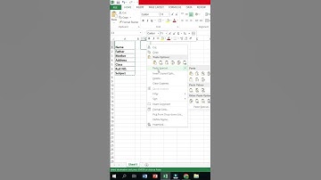 Excel Tricks and Tips: Transpose