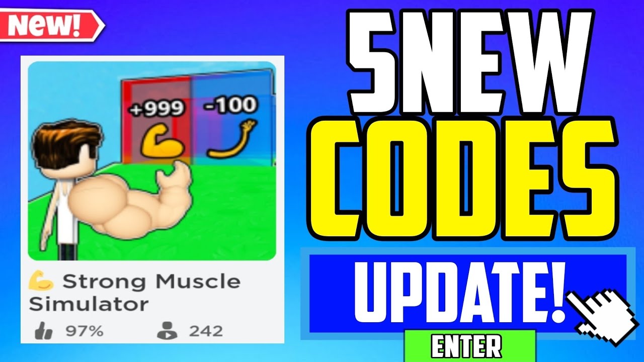 *SECRET UPDATE!* | STRONG MUSCLE SIMULATOR CODES 2023