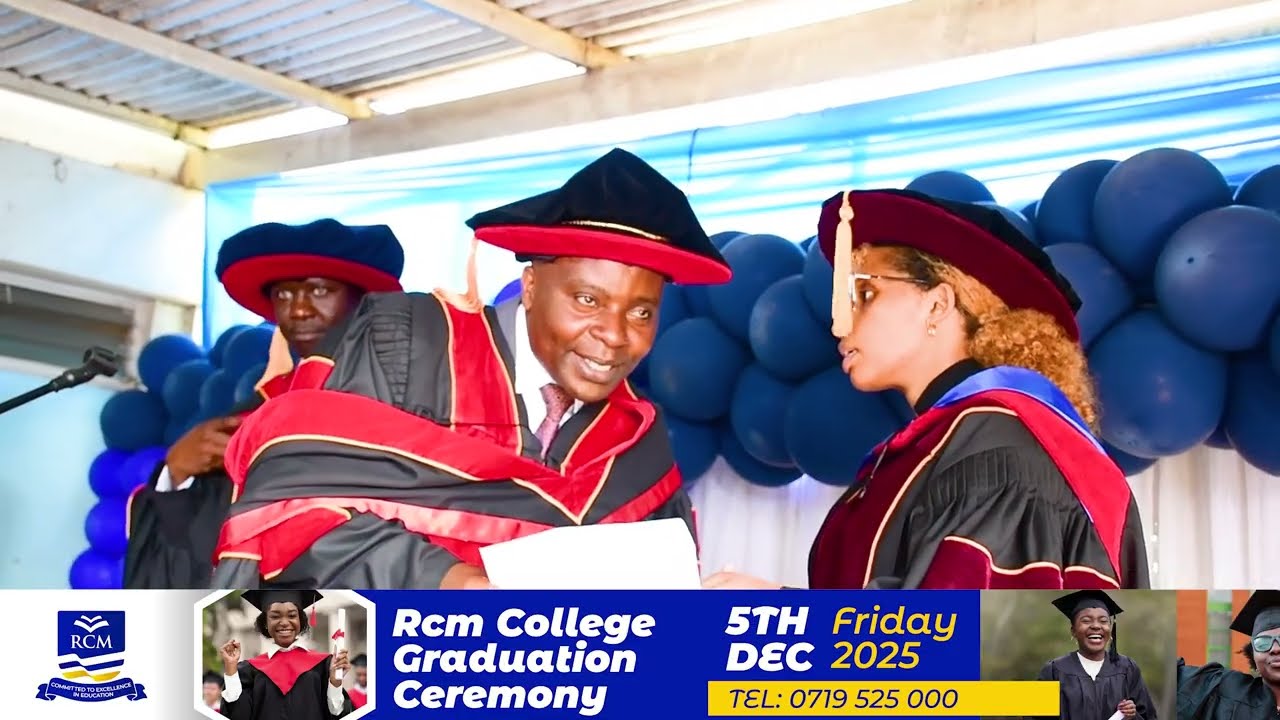 Церемония вручения дипломов выпускникам RCM College 2025 | Полное видео мероприятия | Праздновани...