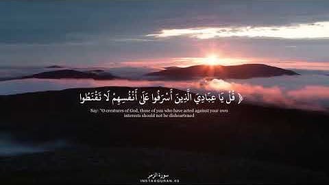الشيخ صلاح المصلي.. ماتيسر من سورة الزمر...