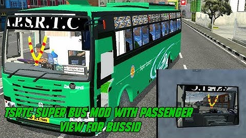 TSRTC SUPER BUS MOD WITH PASSENGER VIEW FOR BUSSID