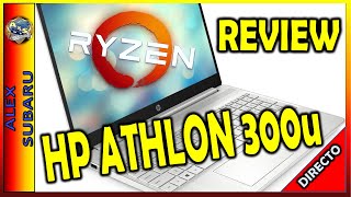  REVIEW #HP 15S-EQ0012NS AMD Athlon 300U (RYZEN)/ JUEGOS Y RENDIMIENTO