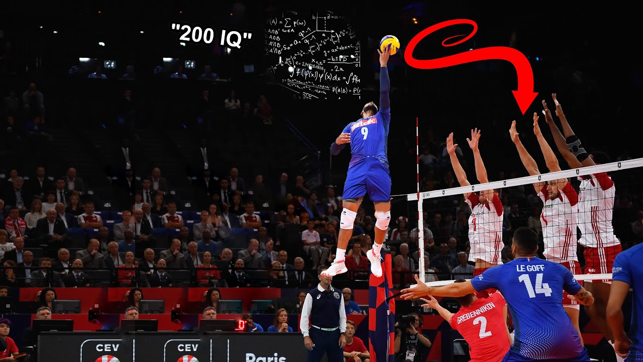 IQ 200 Volleyball Player | Earvin N'Gapeth | Smartest Player in Volleyball History (HD)