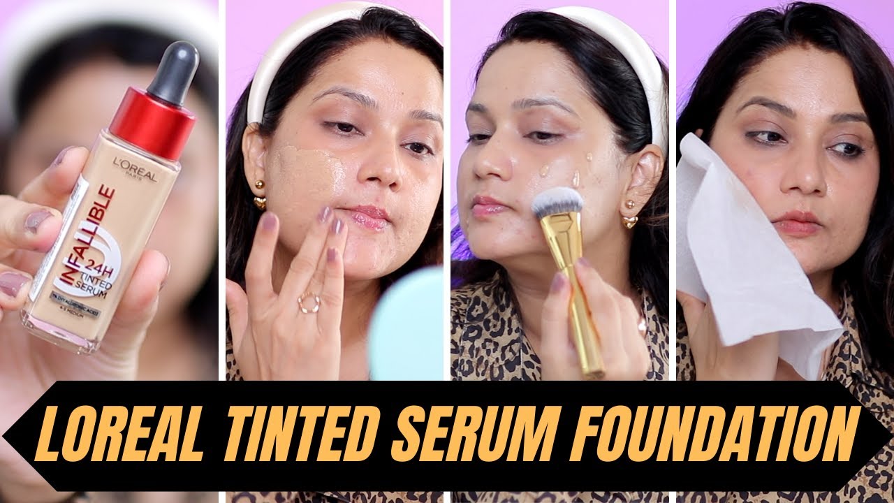 Is Loreal Infallible Serum Foundation Good for Oily Skin? 7.5Hr Wear Test, Oxidation Test