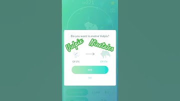 Ice #vulpix evolution to #Ninetales