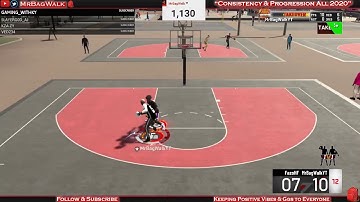 Legend SPEEDBOOSTING SLASHER With POST TAKEOVER on 1v1 Court 🎒 NBA 2K20