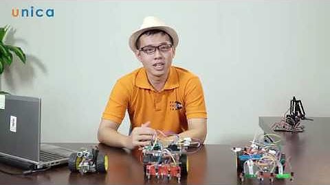 Chế tạo Robot dò đường - Hoàng Anh