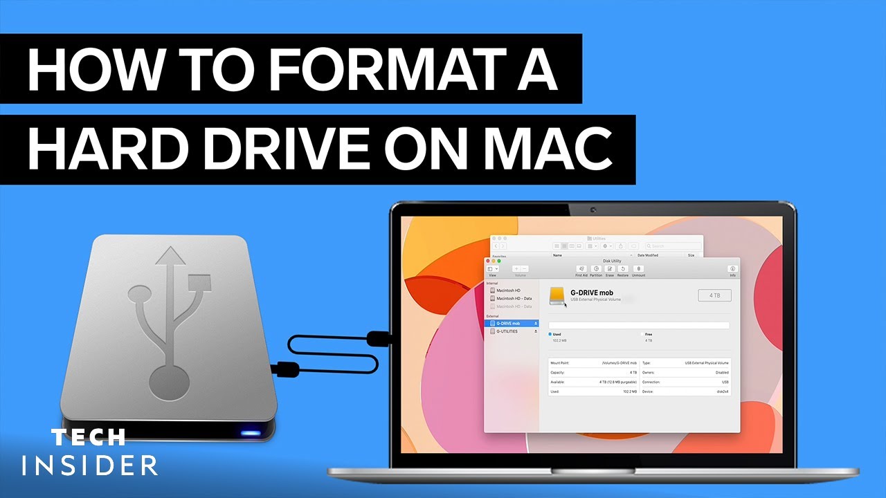 How to Format a Hard Drive for Mac