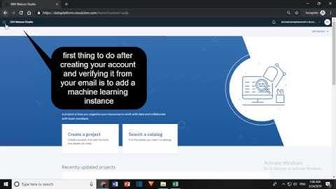 IBM Watson Machine Learning: Create a project in IBM Watson Studio(Random forest classifier)