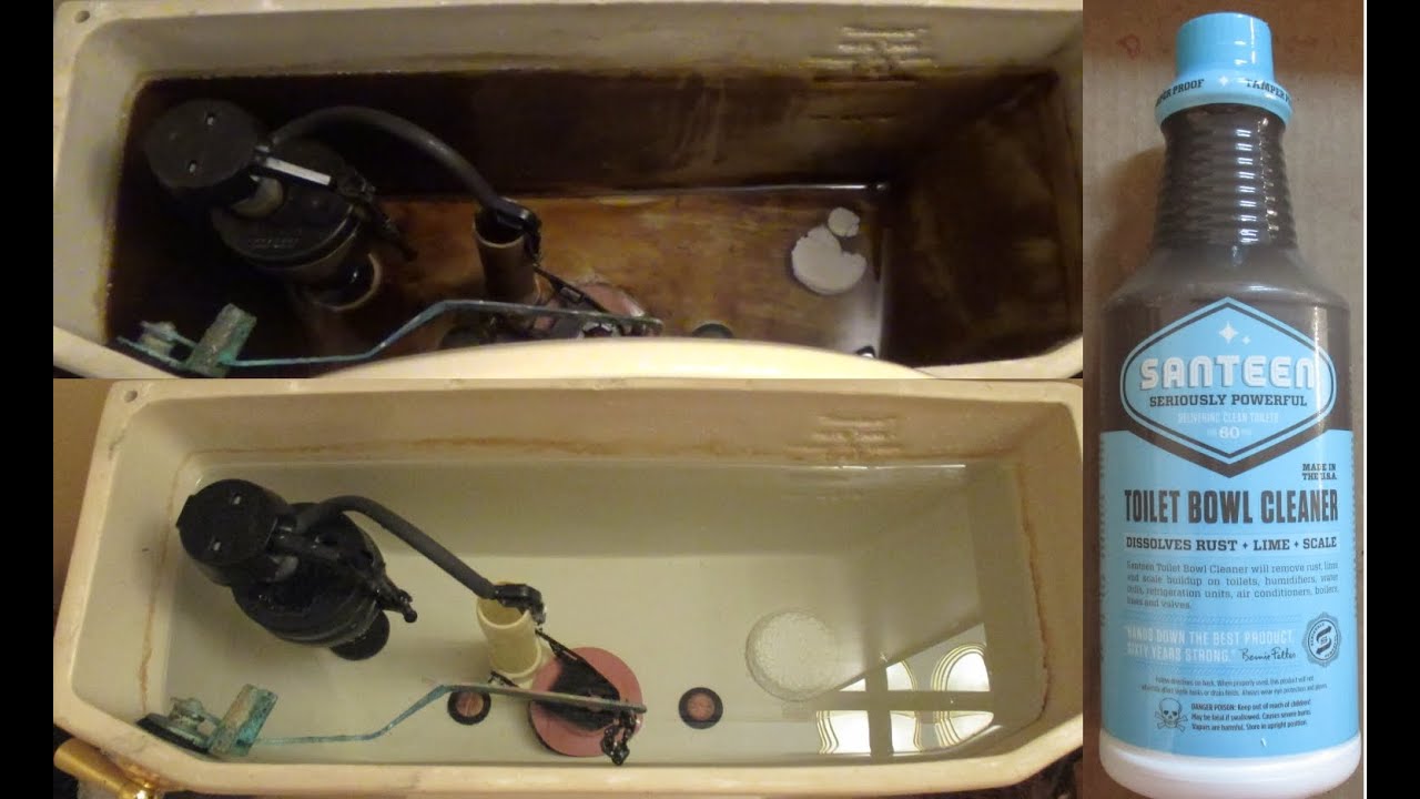 Santeen Toilet Bowl Rust Remover YouTube