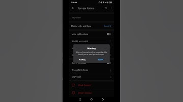 How to Block / Unblock Someone in BIP Messenger