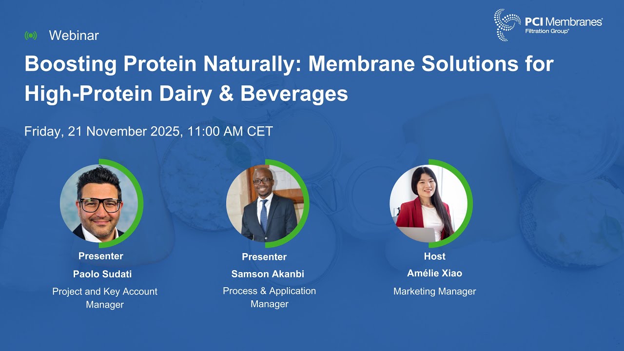 Membrane Solutions for High Protein Dairy & Beverages