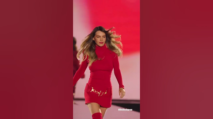 BELINDA SE PUSO DE PIE Y SIGUIÓ EN  LOREALPARIS! #belinda #belindapop #paris #anitta #model