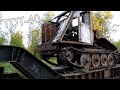 Old Russian Forest Tractor TDT-40 (No Driving) (1080p)