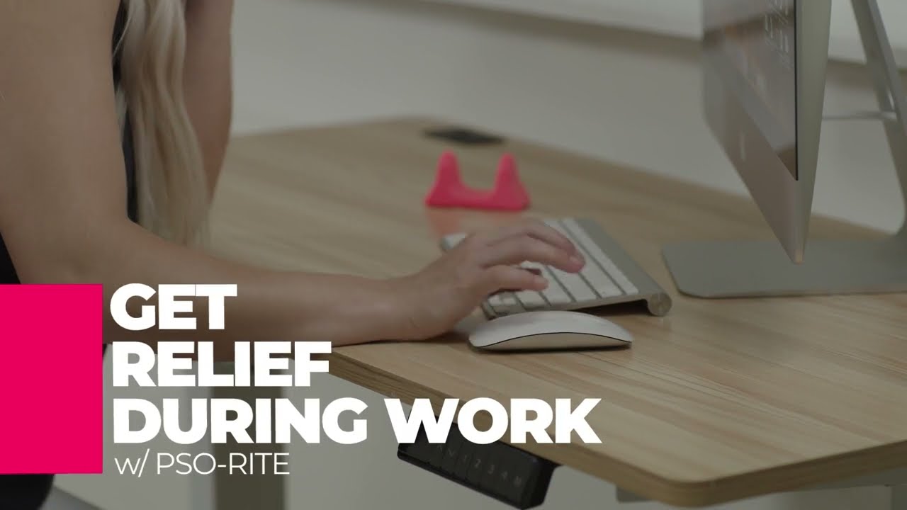 Massage at Your Desk Help Posture & Beat Tension w/the PSO-RITE! 
