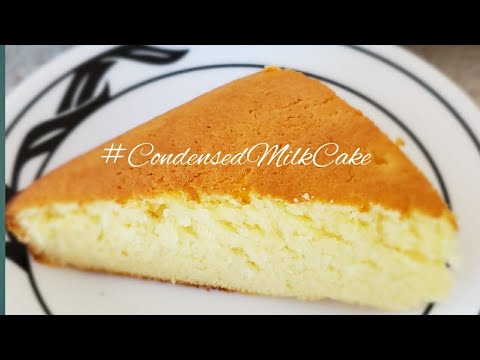 EASY CONDENSED MILK CAKE WITH 5 INGREDIENTS|| Oven/Steam Recipe