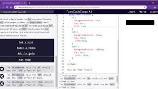 Learn Applied Visual Design  Create Movement Using CSS Animation   freeCodeCamp org   Google Chrome