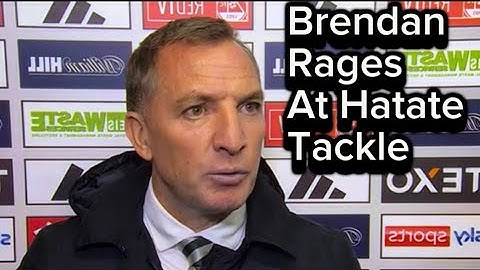 Celtic Coach Brendan Rodgers Opens Up About SHOCKING Aberdeen tackle