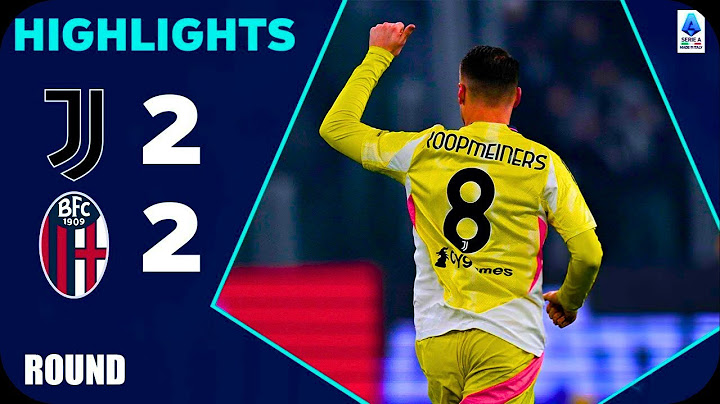 Juventus Bologna 2-2 | Gli Highlights | Lega Serie A 2024-25 | juve bologna