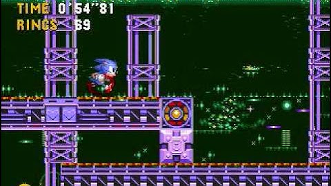 Sonic CD - Stardust Speedway Zone 3