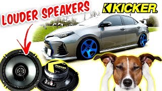$50 Door Louder Speakers UPGRADE Kicker 6.5\\