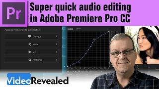 Super quick audio editing in Adobe Premiere Pro CC