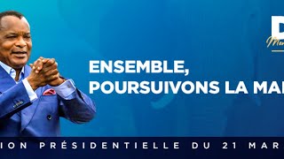 Conférence de presse du candidat Denis Sassou-N'Guesso