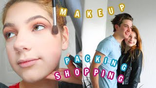 Shopping, packing, and makeup VLOG!!