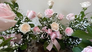 Step-by-Step Guide on How to Make Quinceañera Flower Arrangements with 6 Roses