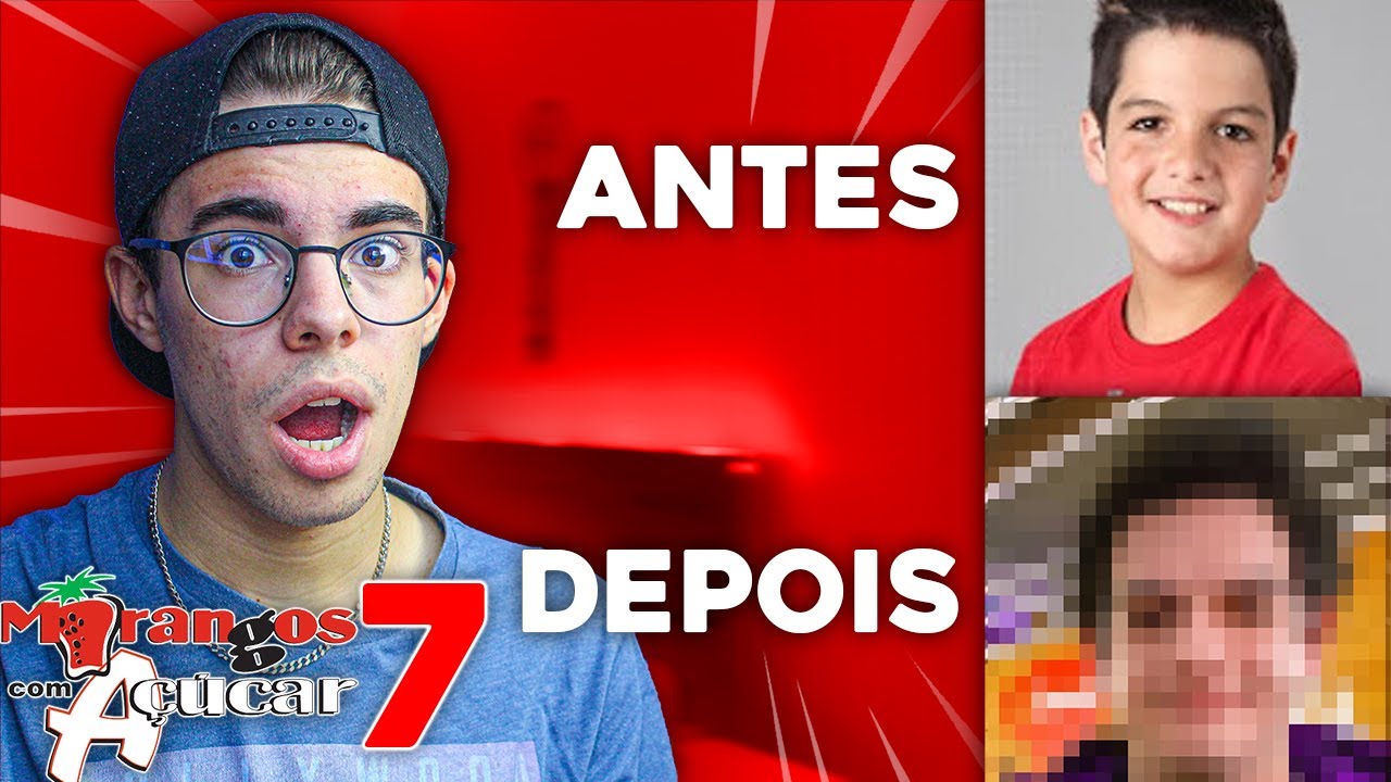 ANTES E DEPOIS DOS ATORES DOS MORANGOS COM AÇÚCAR 7!!! (ATUALIZADO 2022)