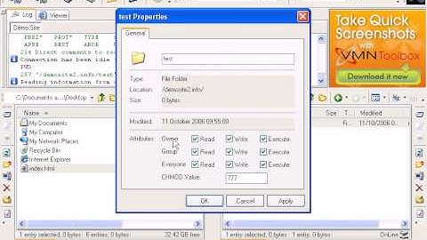 Mastering FTP - How To Use Change Mode Or CHMod