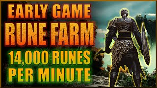 New Elden Ring EARLY Rune Farm - 14,000 per minute - Level 10 to 120 - No Bird, No Ball! Level Fast screenshot 5