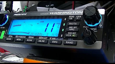 PRESIDENT WASHINGTON 10 METER RADIO