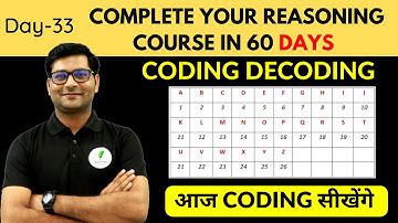 SSC  CGL REASONING DAY-33 | Coding Decoding | Reasoning by Anubhav Sir