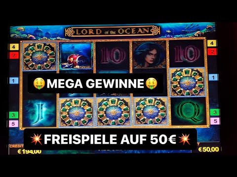 Lord of the Ocean 50€ Freispiele Novoline Spielothek Spielhalle Spielbank