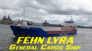 Fehn Lyra  - General Cargo Ship heading for Birkenhead Docks
