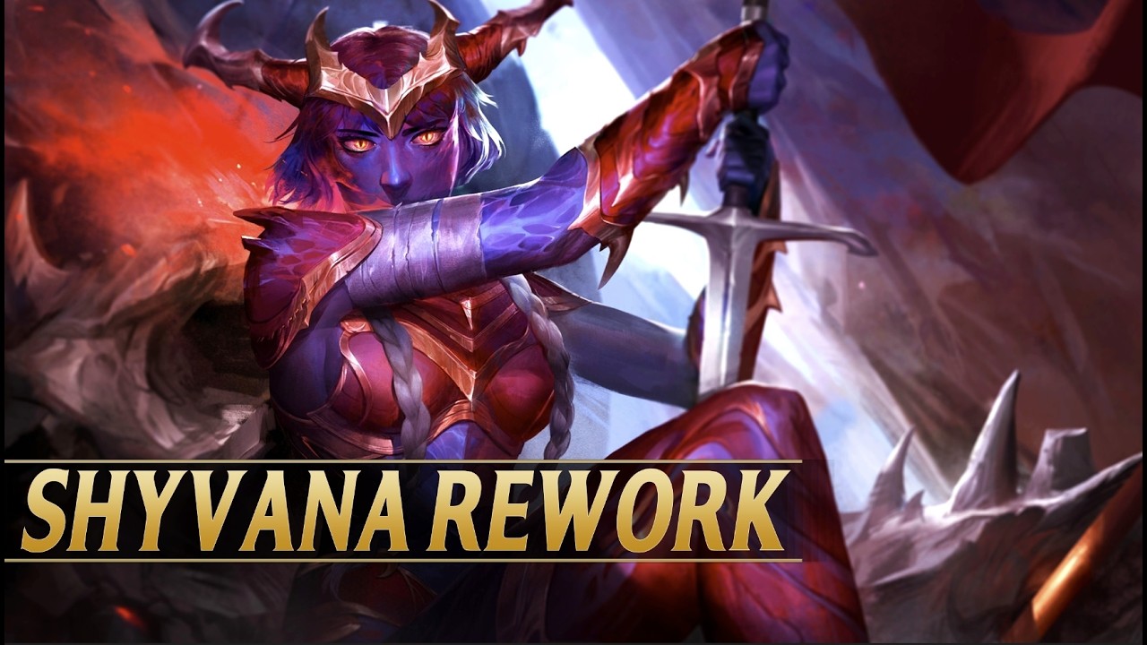 New Shivana Rework BAD NEWS ABOUT THE SHYVANA REWORK - League of Legends - YouTube