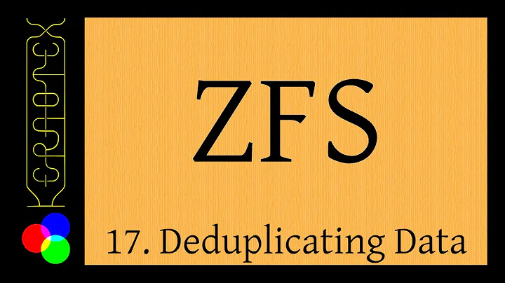 Beginner's guide to ZFS. Part 17: Deduplication