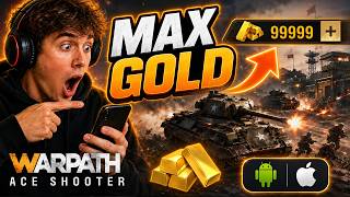 Warpath: Ace Shooter Hack - Unlimited Free Gold (iPhone & Android) screenshot 3