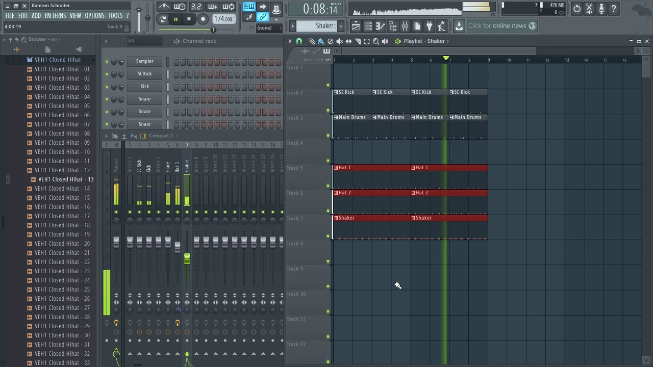 drum and bass beat fl studio