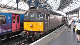 Seaford to Brighton Railway 150 Years Celebration Special Steam Train, 08/06/14.