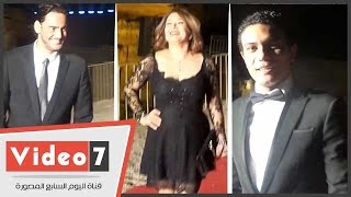 بالفيديو.. آسر ياسين وخالد أبو النجا وانتصار فى ختام مهرجان القاهرة السينمائى