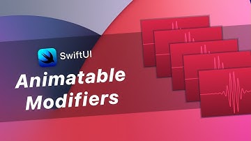 SwiftUI Animatable Modifiers