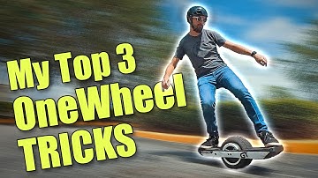 My TOP 3 OneWheel GT Tricks!