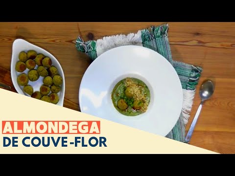 Almôndegas de Couve-Flor - para o almoço de domingo do seu filho, um prato  vegetariano e delicioso! #comidadebebê #introduçãoali…