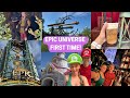 EPIC UNIVERSE Orlando Vlog! First Time Riding Battle of Ministry | Target Shop &amp; Cheesecake Factory
