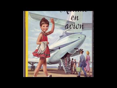 Маруся и весёлая поездка. На самолете. Martine en avion.