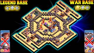 ONLY 1 STAR TH18 LEGEND BASE &amp; WAR BASE LINK| TH18 NEW WAR BASE LINK - CLASH OF CLANS TH18 BASE LINK